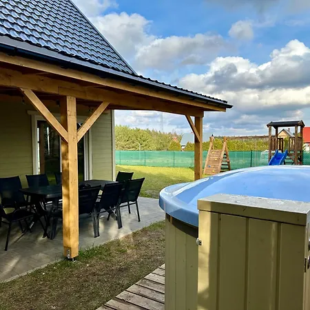 Oliwkowy Balia Z Jacuzzi Kaszuby *