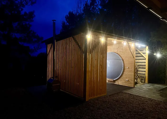 Kaszuby Oliwkowy Na Kaszubach Balia Z Jacuzzi Jeziora Lasy Niesiolowice