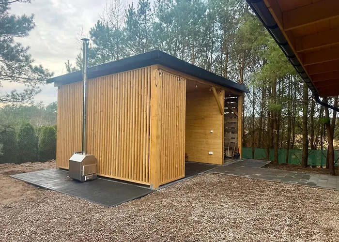 Kaszuby Oliwkowy Na Kaszubach Balia Z Jacuzzi Jeziora Lasy *